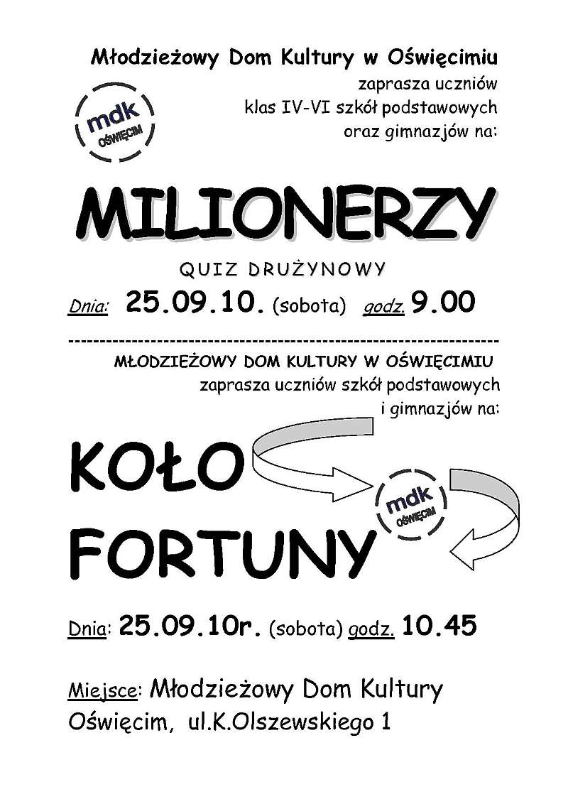 milonerzyplakat